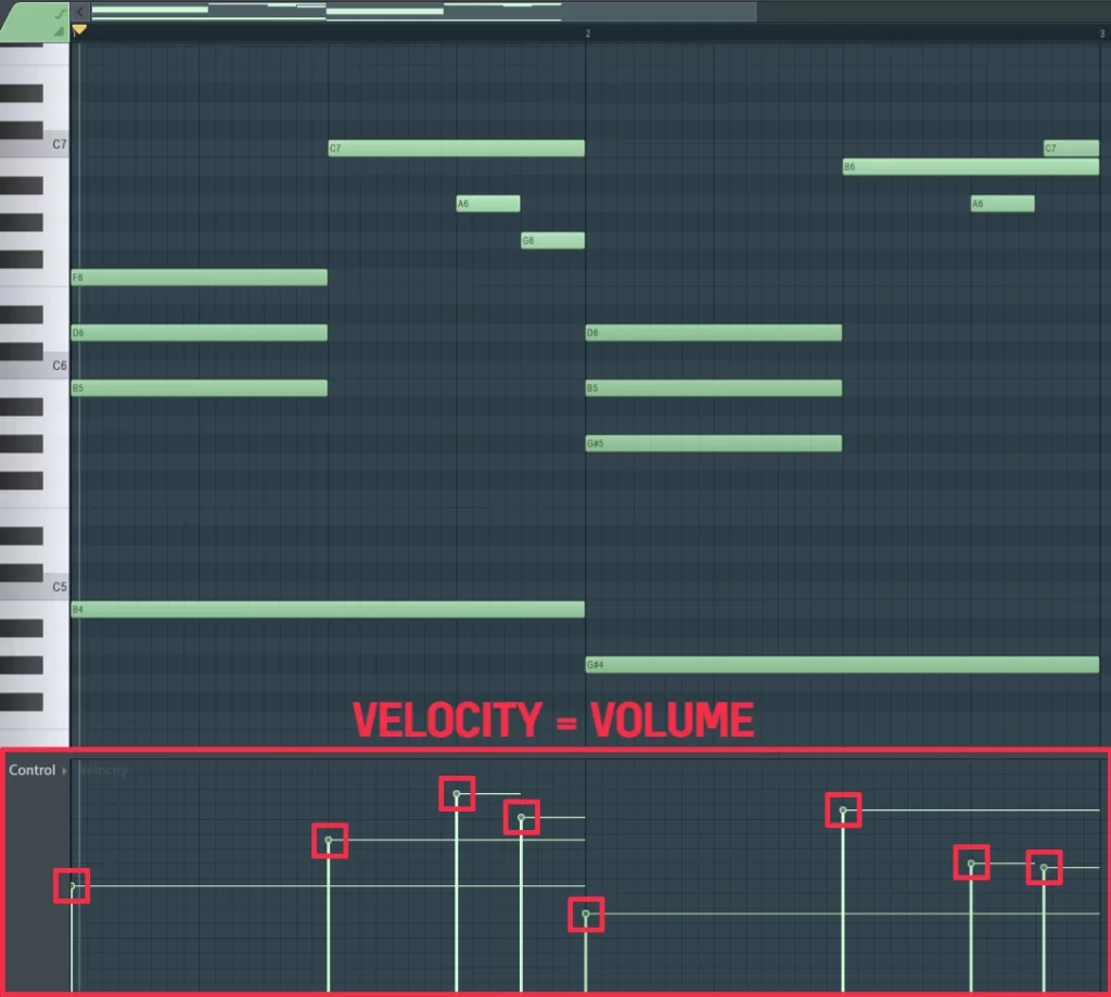 Change the volume of a pattern in FL Studio