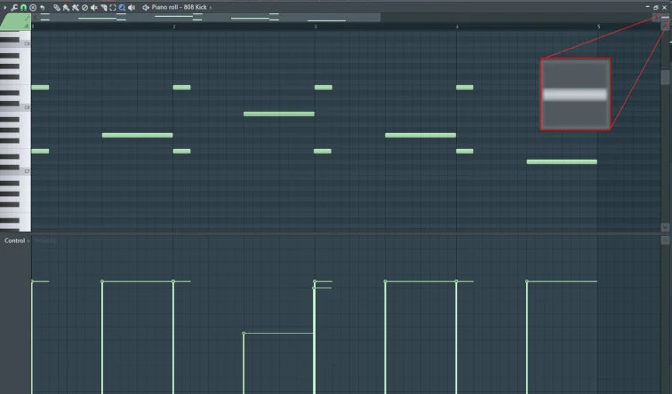 Zooming precisely using FL Studio zoom function