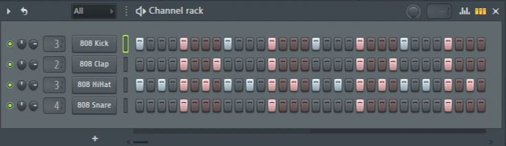 Channel rack FL Studio